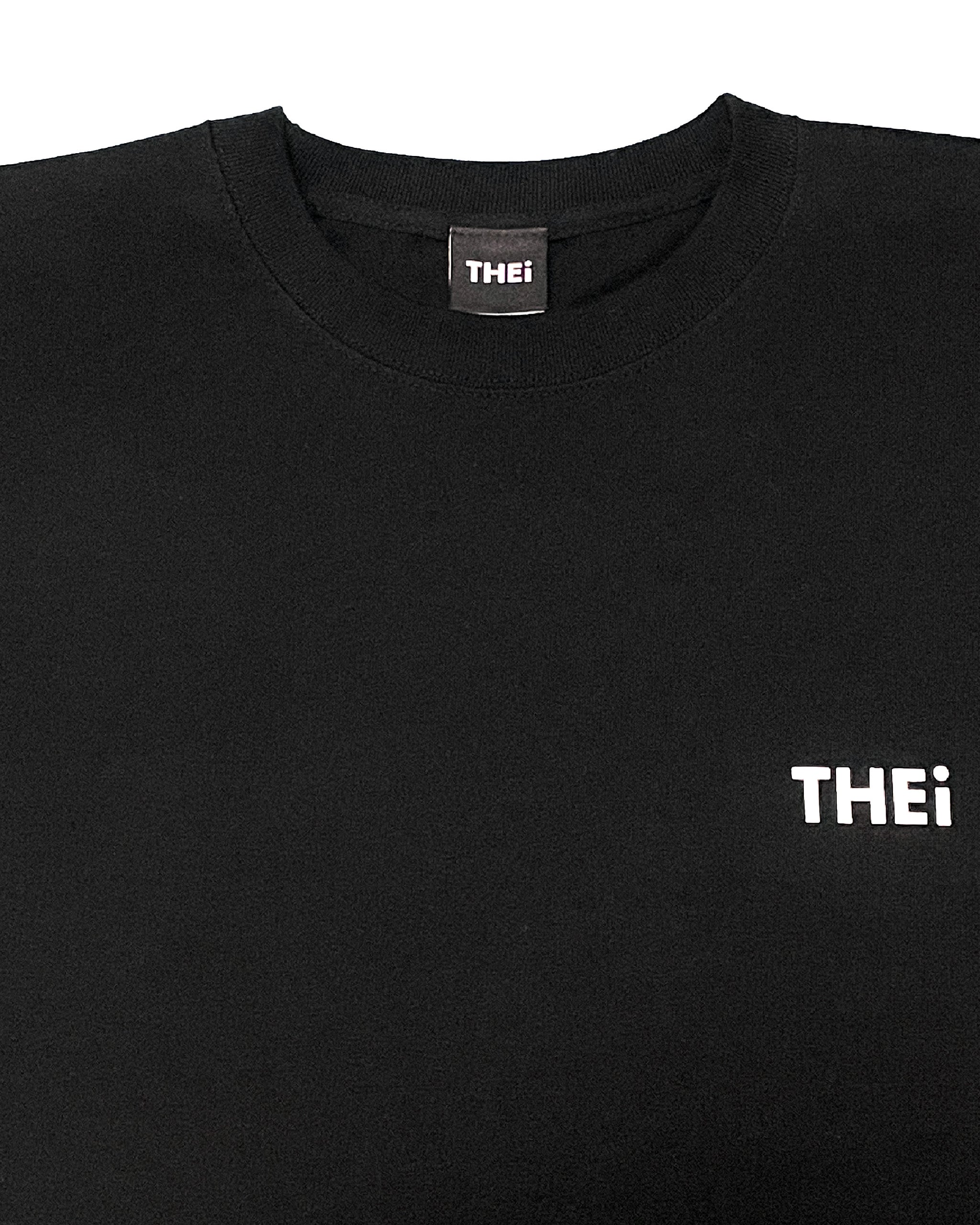 Basic One Point L/S Tee - Black