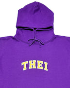 College Sweat Hoodie - Purple
