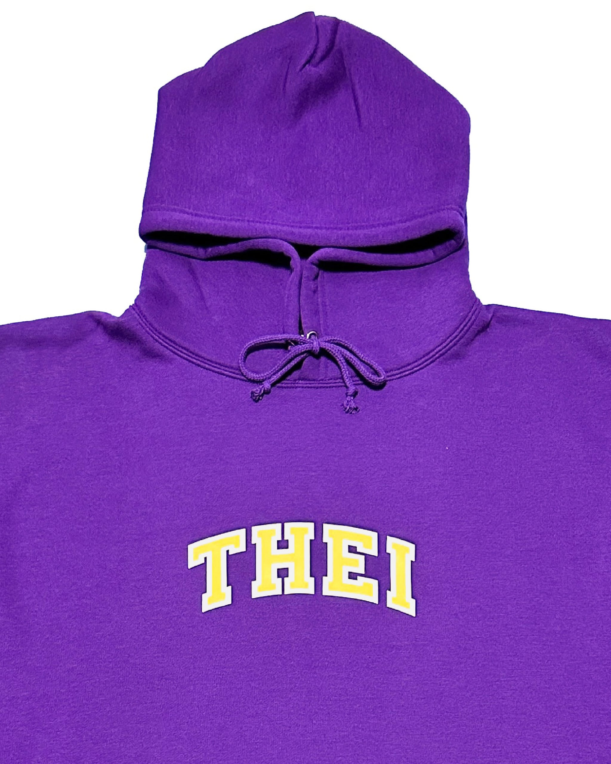 College Sweat Hoodie - Purple