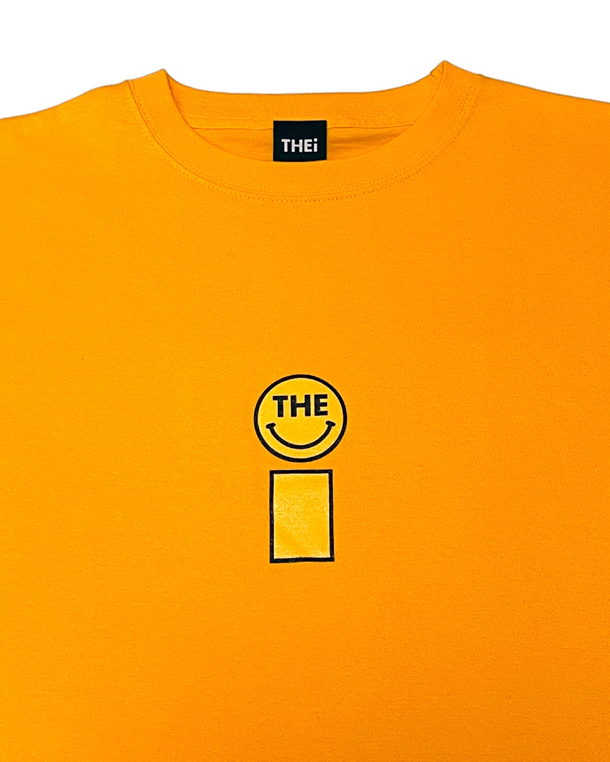 Smiley Tee - Gold Yellow