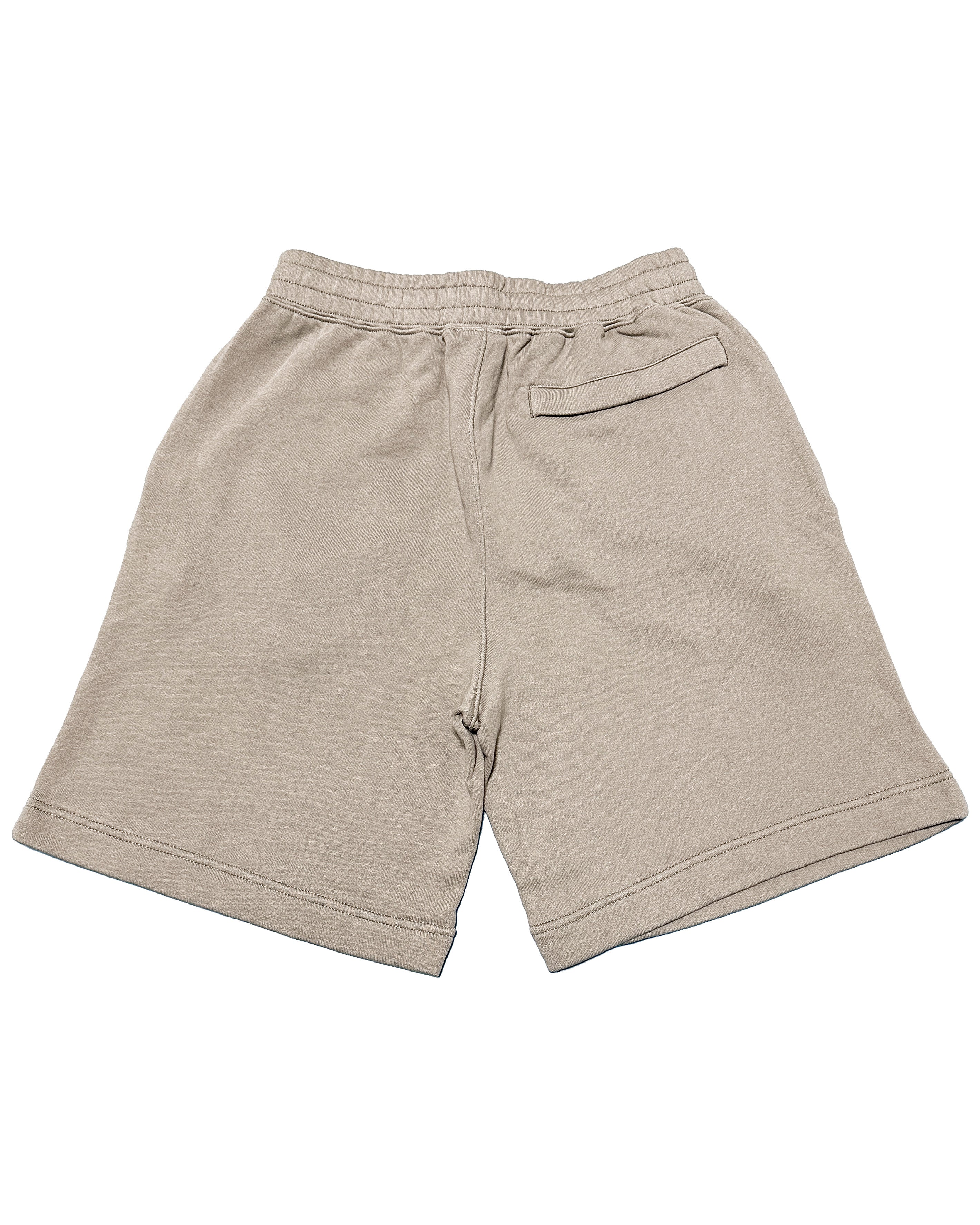 Smiley Relax Sweat Tee & Shorts Setup - Smokey Beige