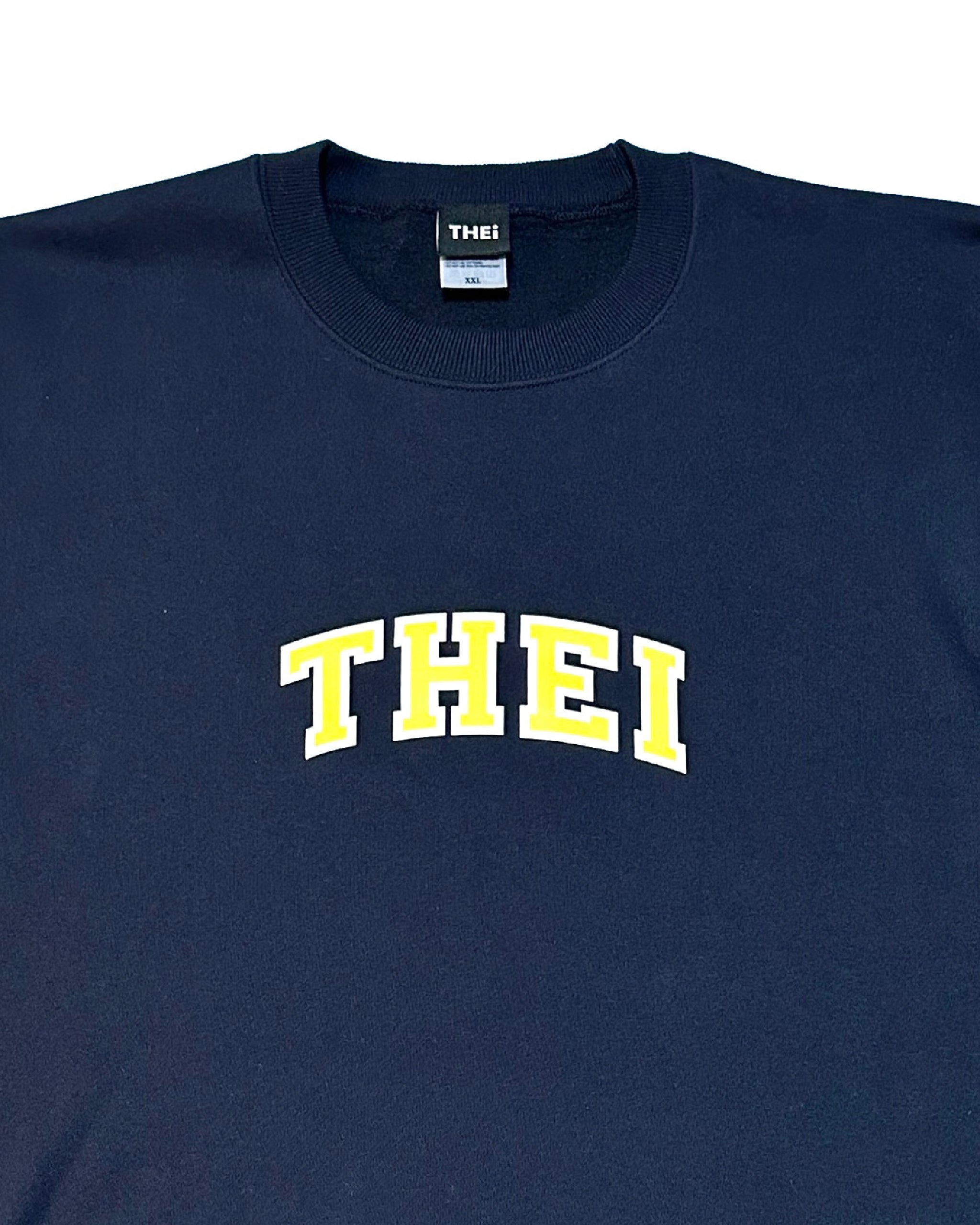 College Sweat Shirt - Navy