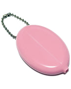 Basic Rubber Coin Case - Light Pink
