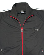 Basic One Point Track JKT & Pants Setup - Black / Red / White