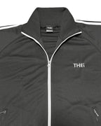Basic One Point Track JKT - Black / White
