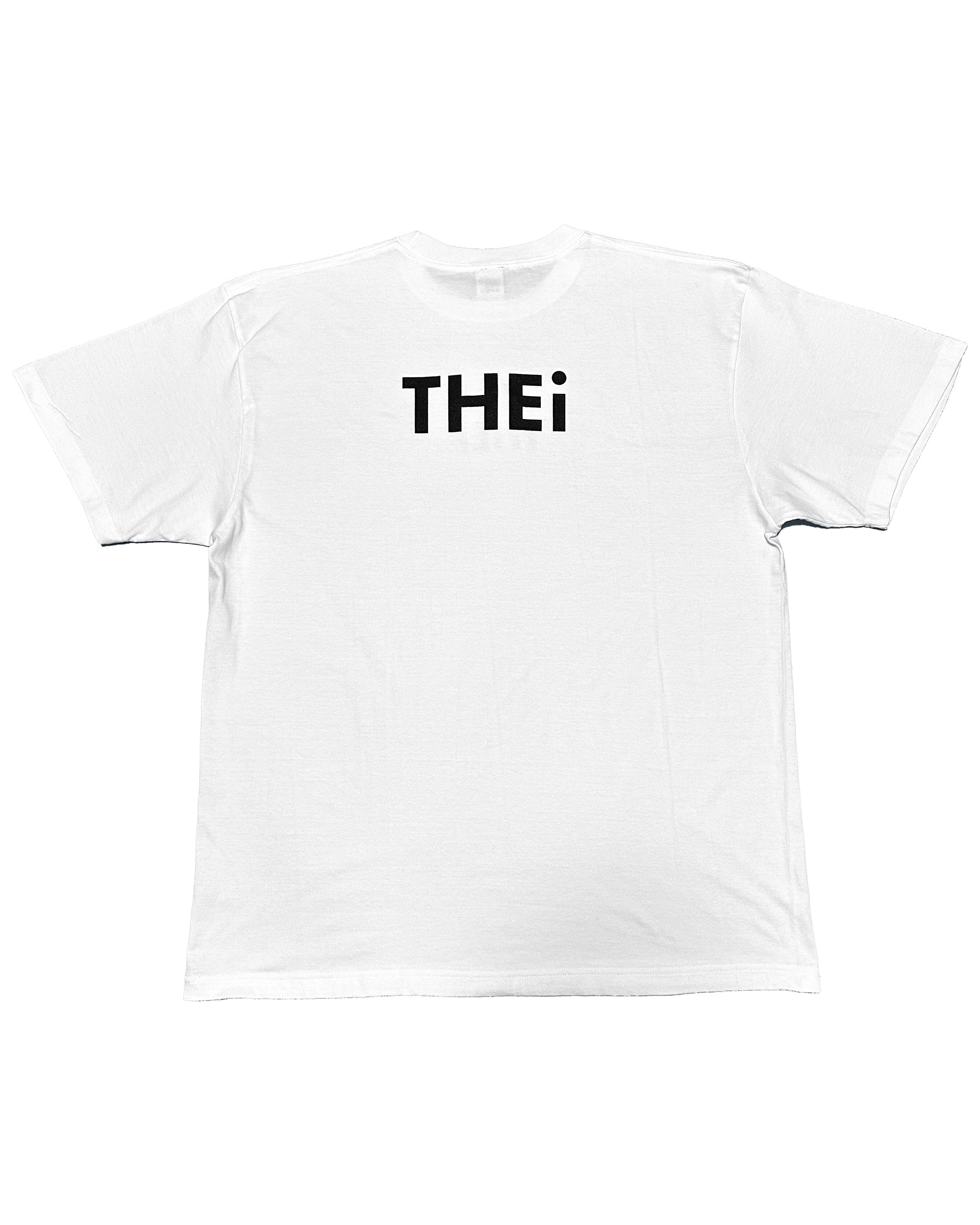 Basic Back Print Tee - White