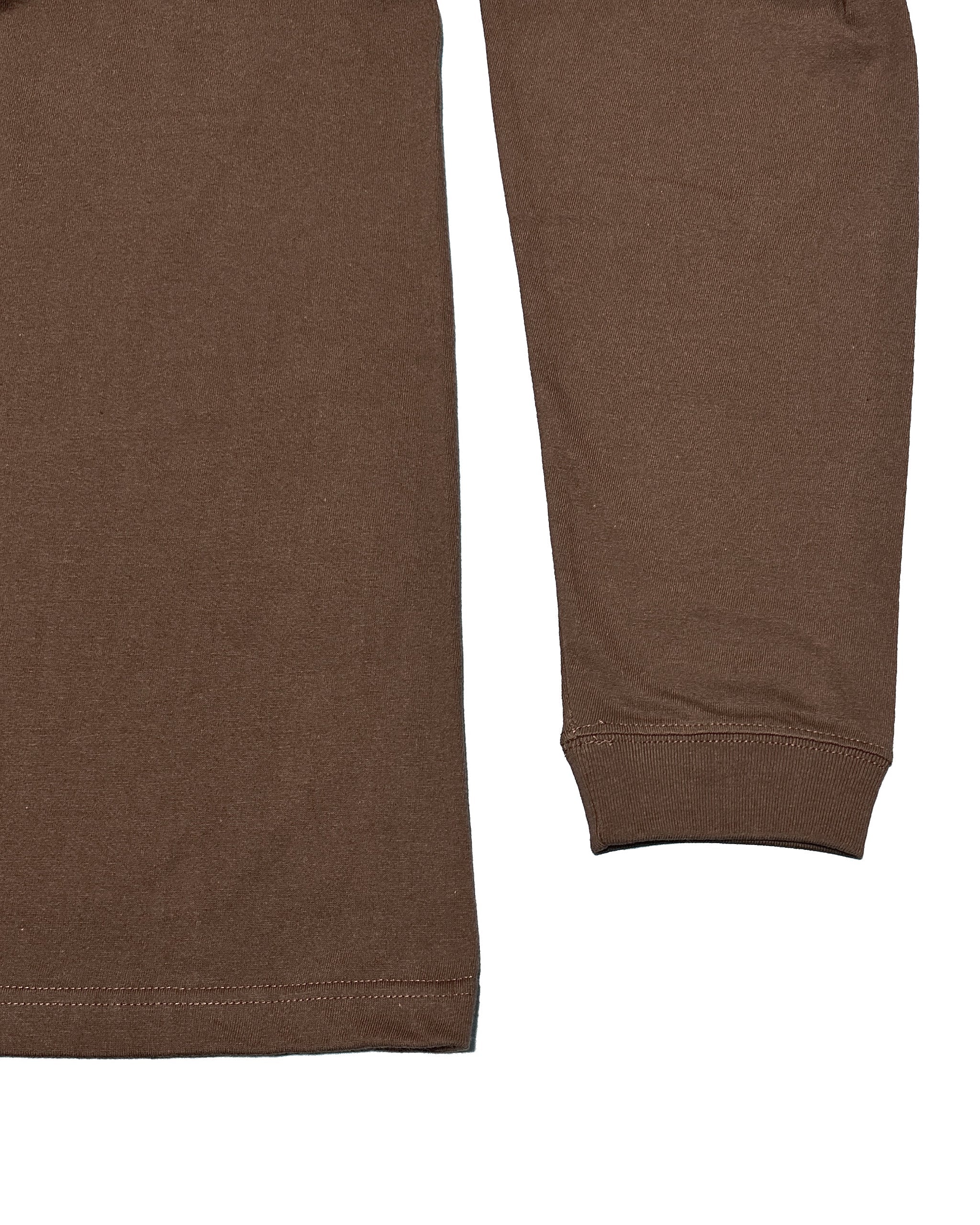Smiley L/S Tee - Brown