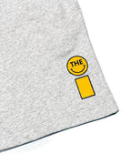 Smiley Relax Sweat Shorts - Gray