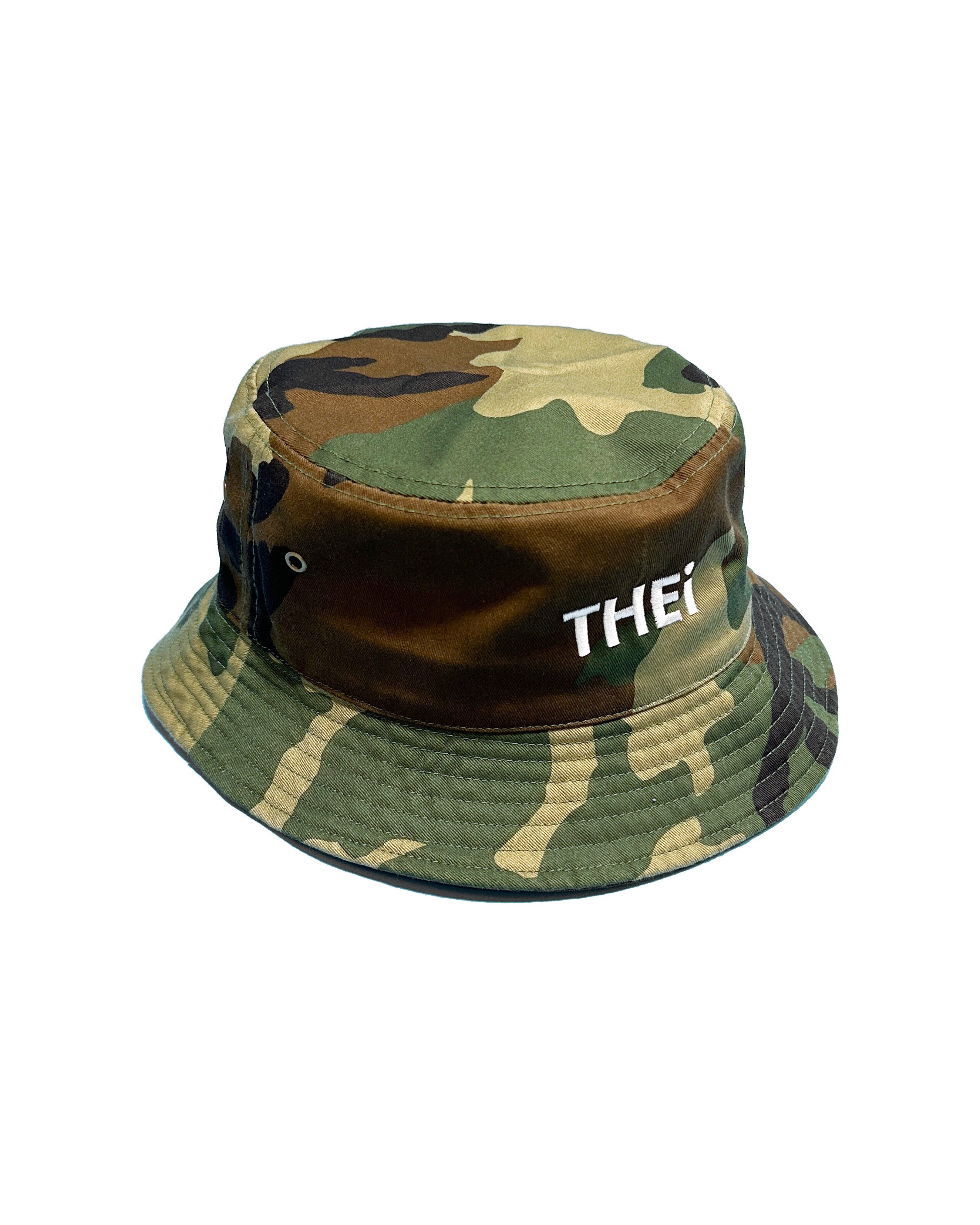 Basic One Point Bucket Hat - Camouflage