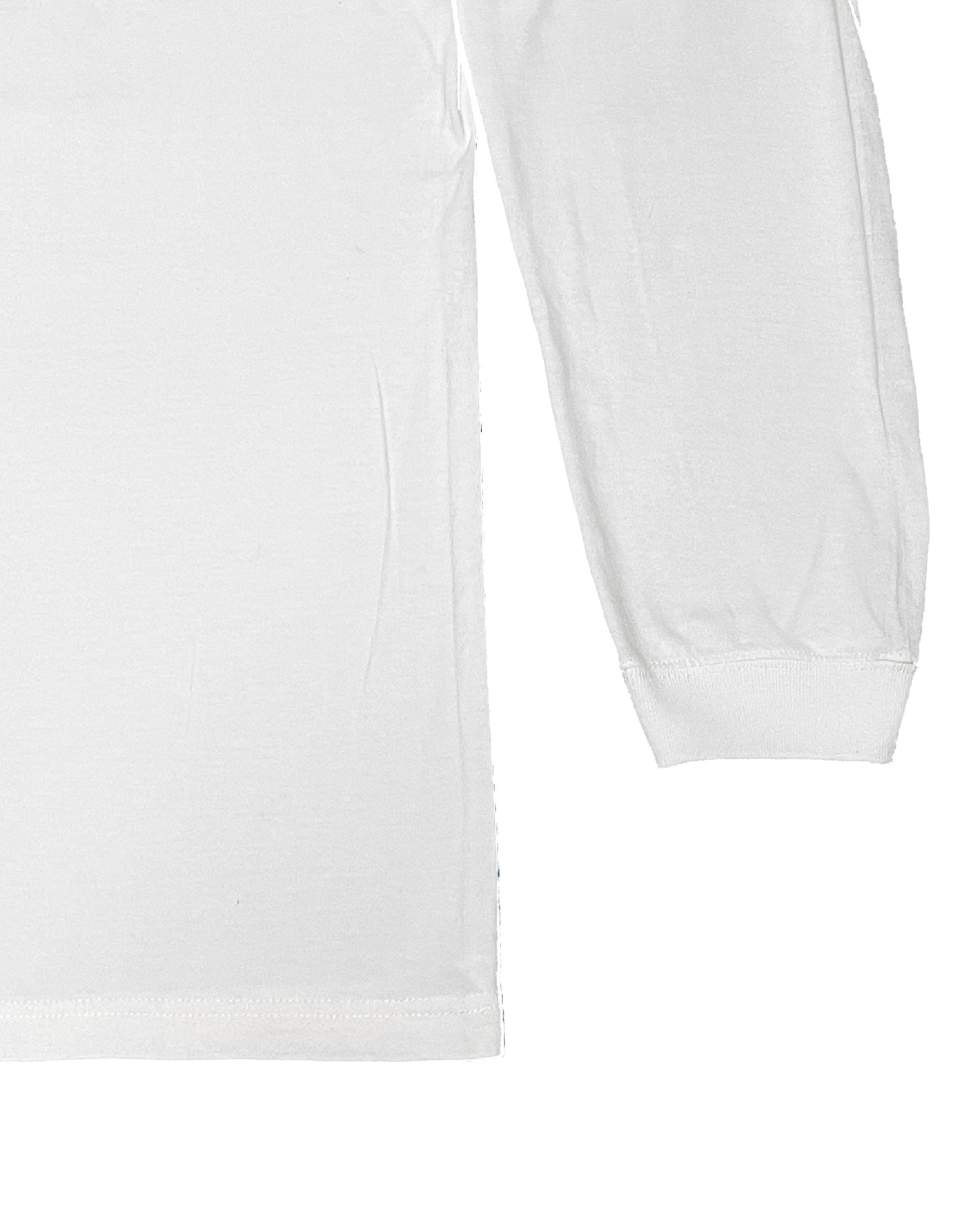 Smiley L/S Tee - White