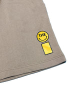 Smiley Relax Sweat Shorts - Smokey Beige