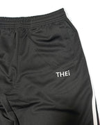 Basic One Point Track Pants - Black / Red / White