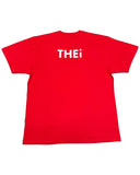 Basic Back Print Tee - Red