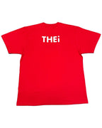 Basic Back Print Tee - Red