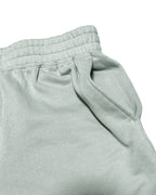 Basic One Point Relax Sweat Shorts - Acid Green