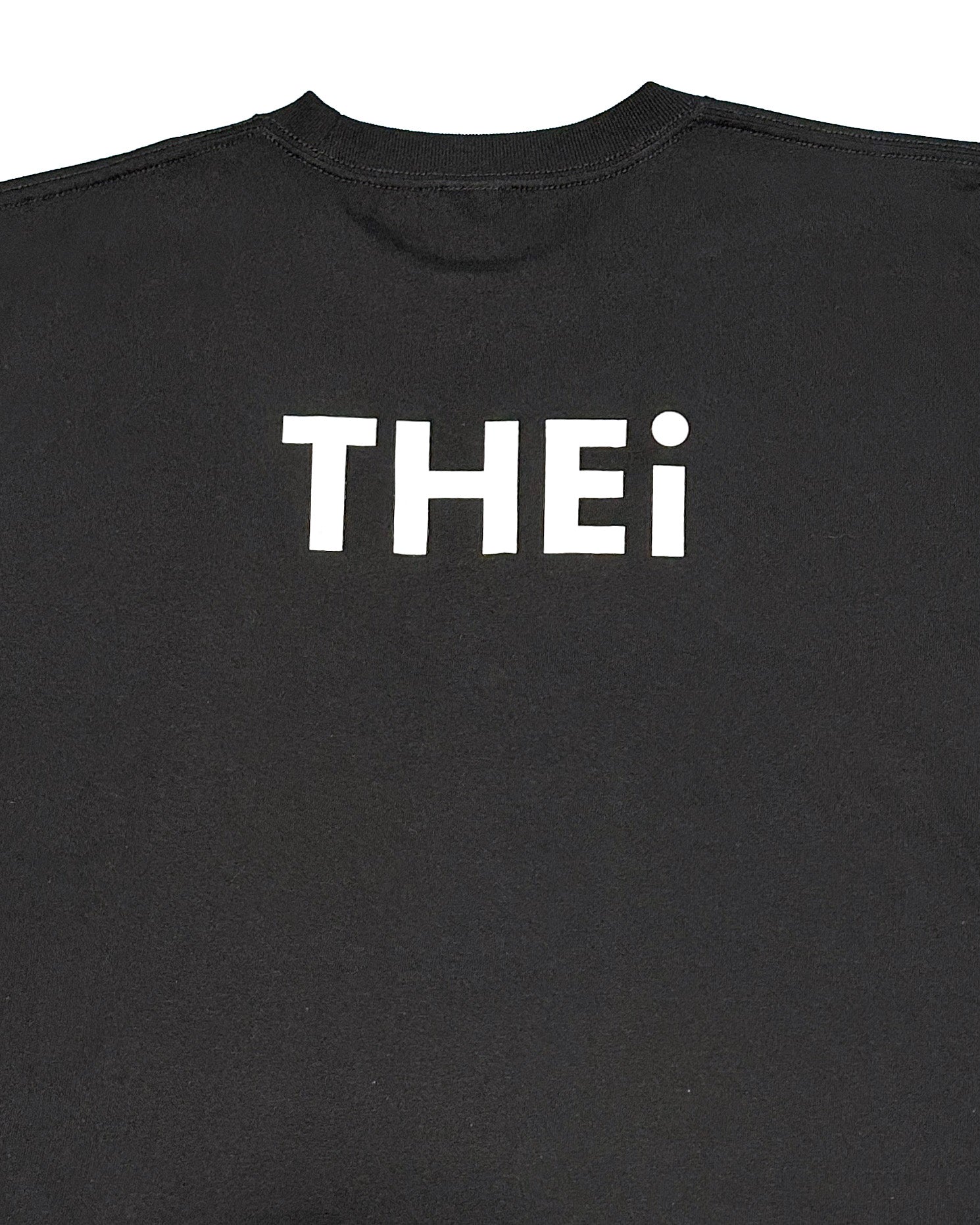 Basic Back Print Tee - Black