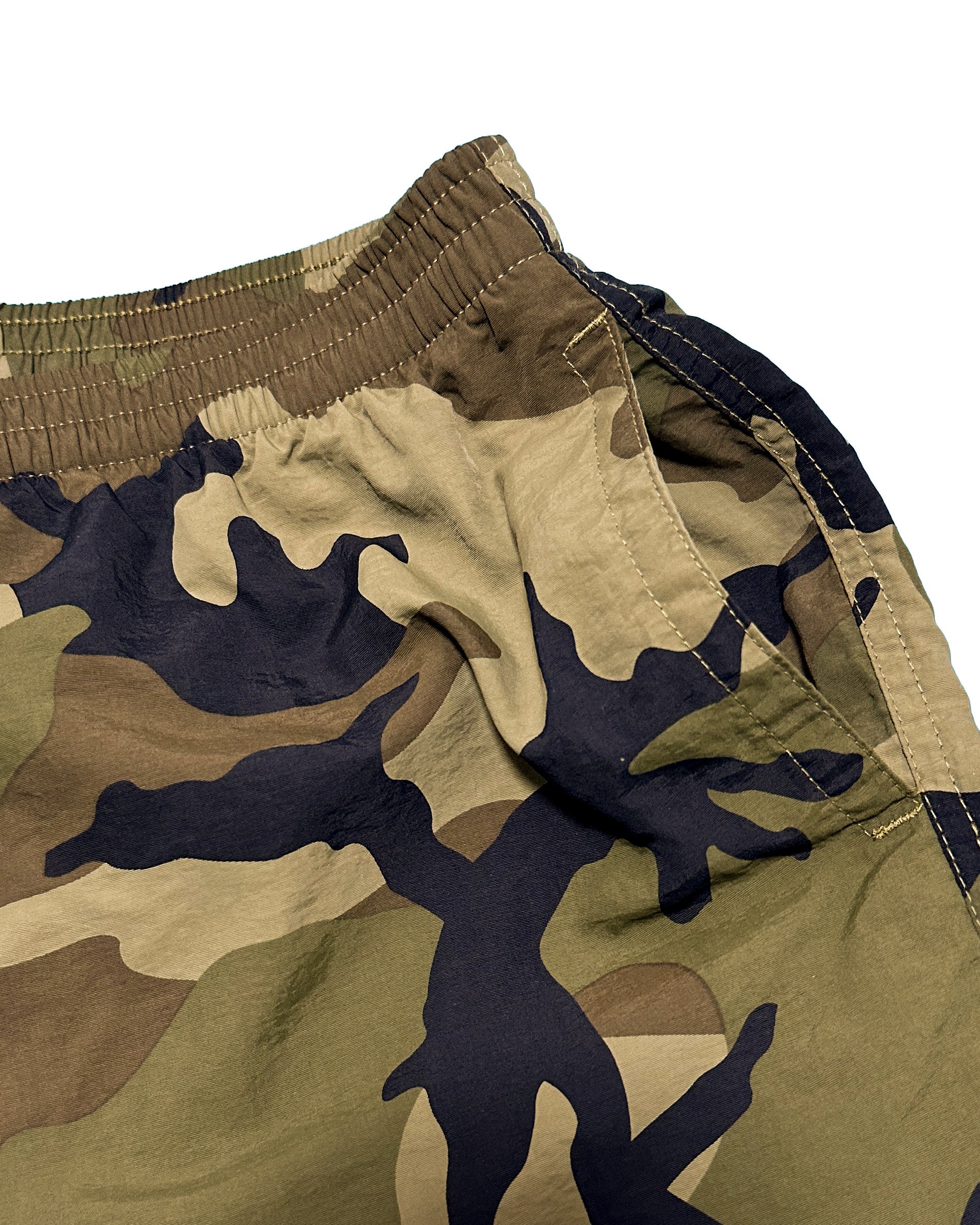 Basic One Point Versatile Shorts - Camouflage