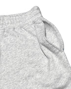 Basic One Point Relax Sweat Shorts - Gray