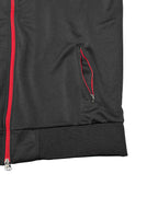 Basic One Point Track JKT - Black / Red / White
