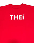 Basic Back Print Tee - Red