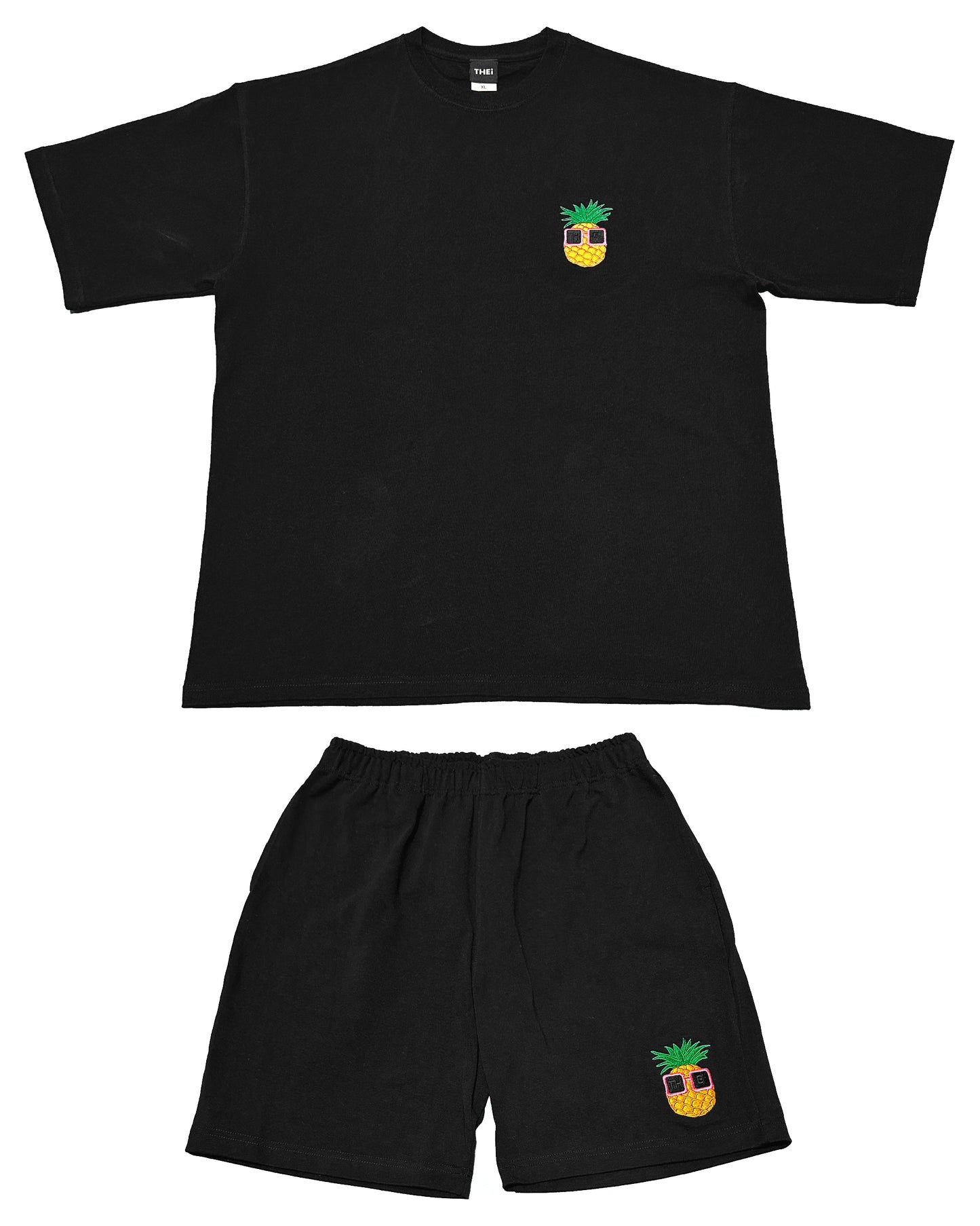 Pineapple Magnum Weight T-Shirt & Shorts Setup