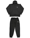 Arabic-Type2 HW Sweat Hoodie & Pants Setup - Black