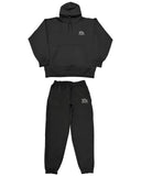 Arabic-Type2 HW Sweat Hoodie & Pants Setup - Black