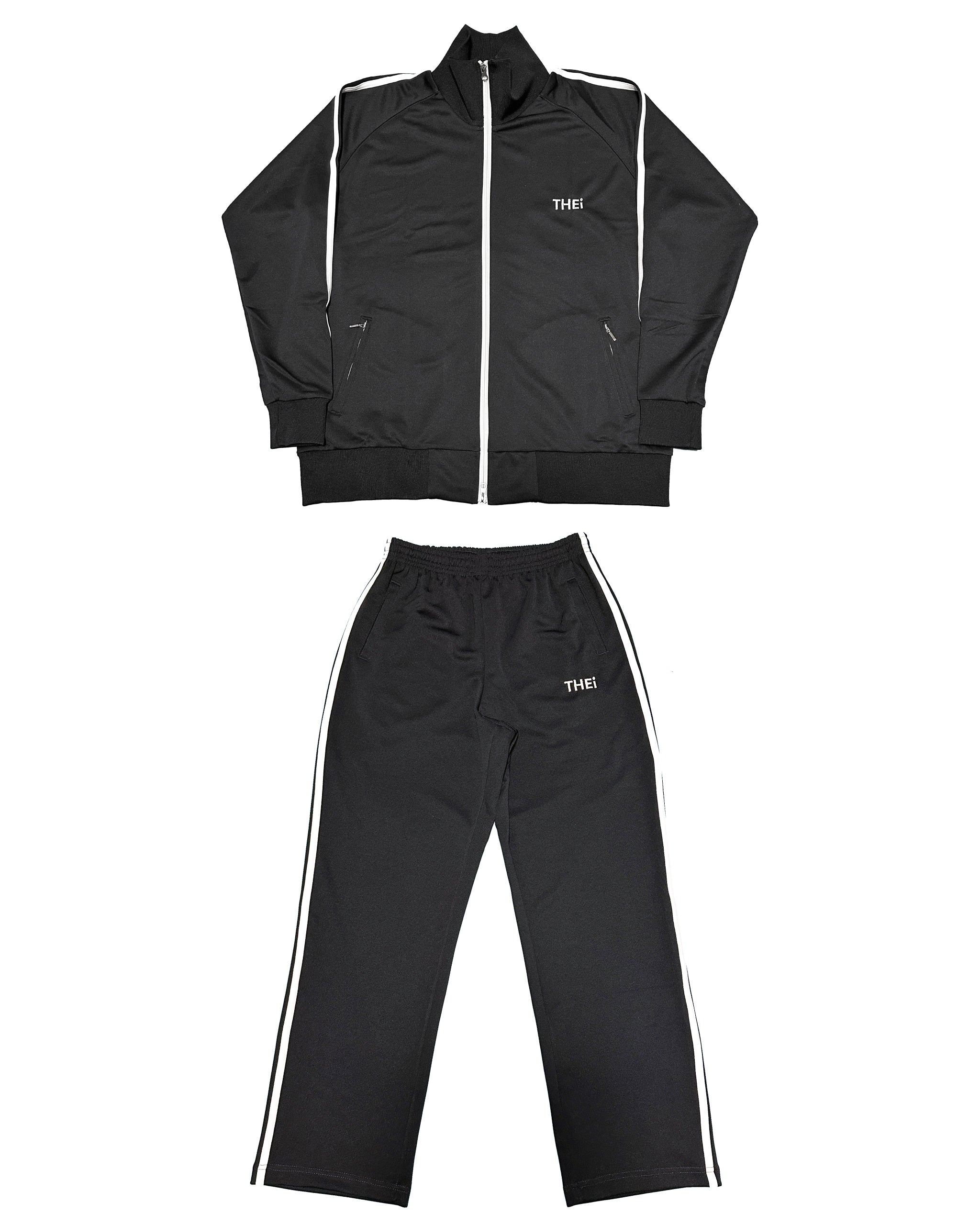 Basic One Point Track JKT & Pants Setup - Black / White