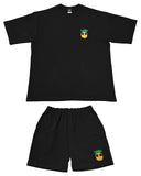 Pineapple HW Tee & Shorts Setup - Black