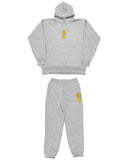 Smiley HW Sweat Hoodie & Pants Setup - Gray