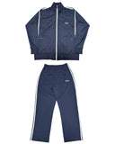 Basic One Point Track JKT & Pants Setup - Navy / White