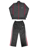 Basic One Point Track JKT & Pants Setup - Black / Red / White