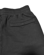 Smiley Relax Sweat Tee & Shorts Setup - Black