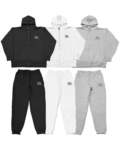 Arabic-Type2 Heavy Weight Zip Hoodie & Pants Setup
