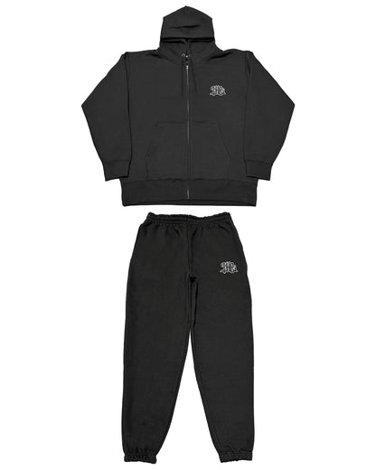 Arabic-Type2 Heavy Weight Zip Hoodie & Pants Setup