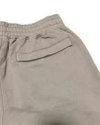 Smiley Relax Sweat Tee & Shorts Setup - Smokey Beige