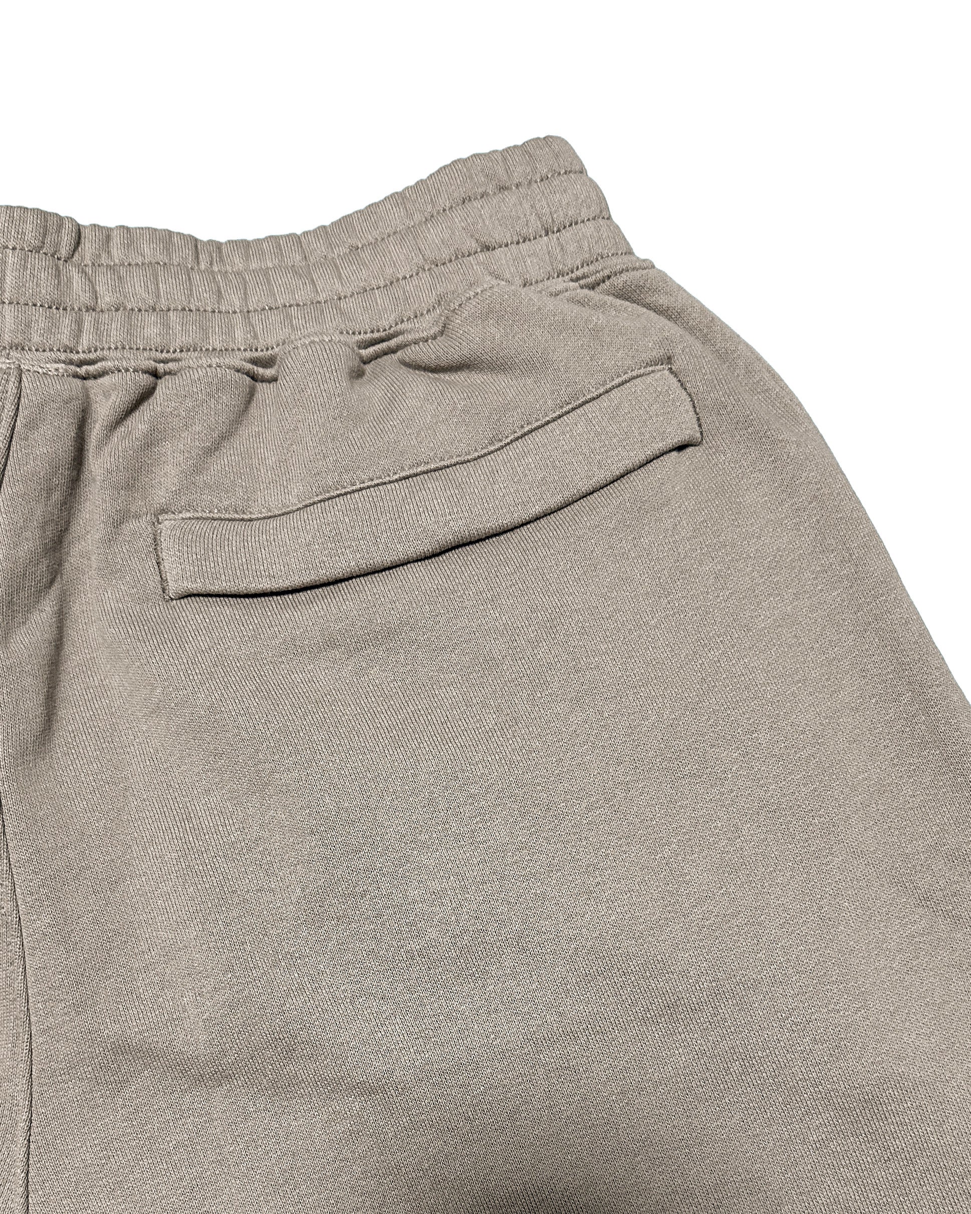 Smiley Relax Sweat Shorts - Smokey Beige