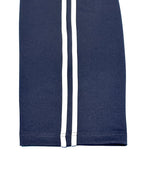 Basic One Point Track Pants - Navy / White
