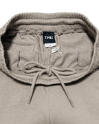 Smiley Relax Sweat Tee & Shorts Setup - Smokey Beige