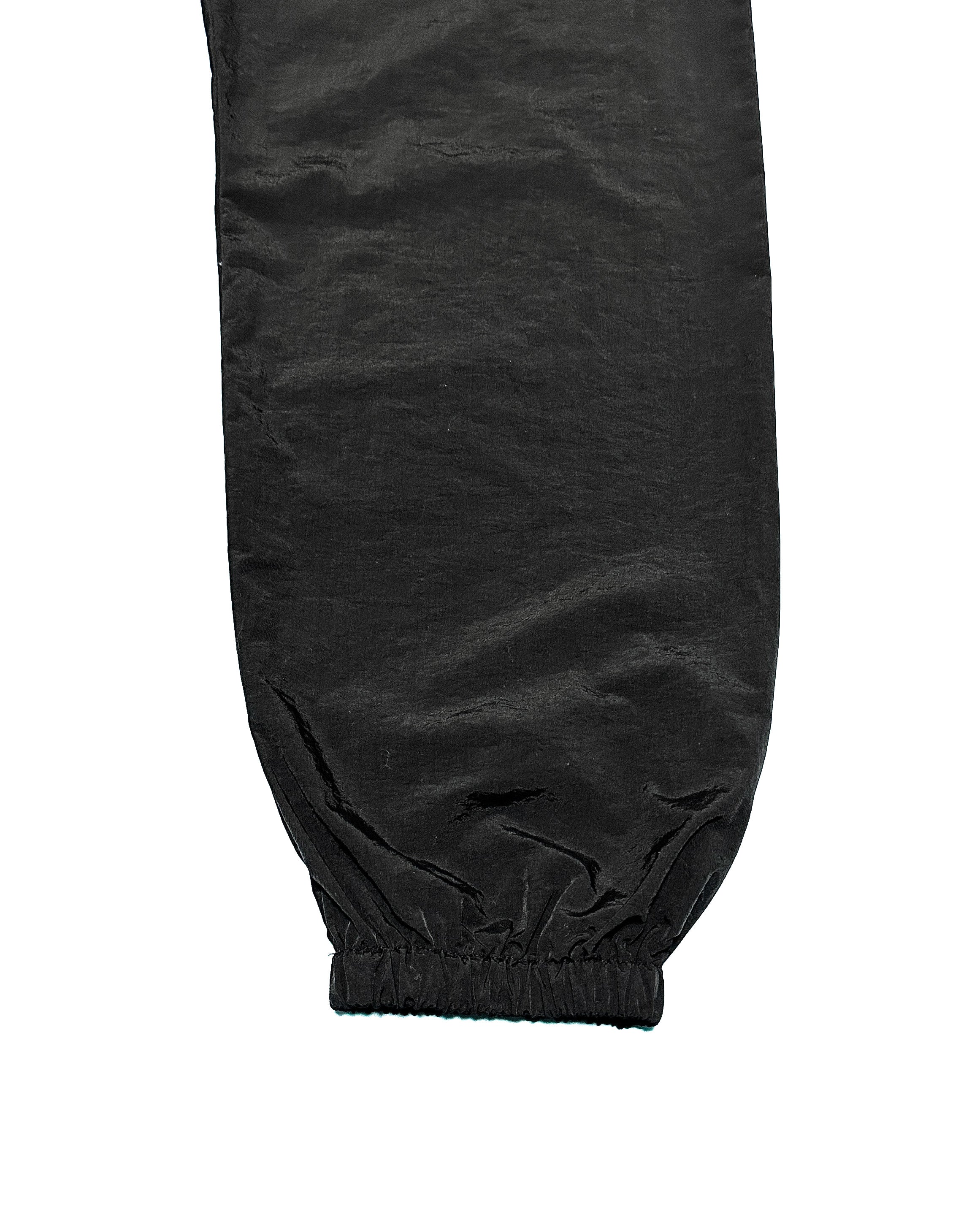 Basic One Point Nylon Track JKT & Pants Setup - Black