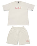 Bubble HW Tee & Shorts Setup - Frost Gray