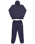 Box One Point HW Sweat Zip Hoodie & Pants Setup - Navy