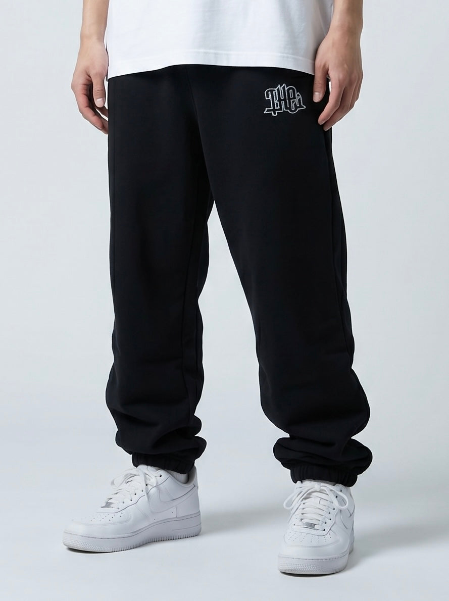 Smiley HW Sweat Hoodie & Pants Setup - Gray