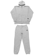 Box One Point HW Sweat Zip Hoodie & Pants Setup - Gray
