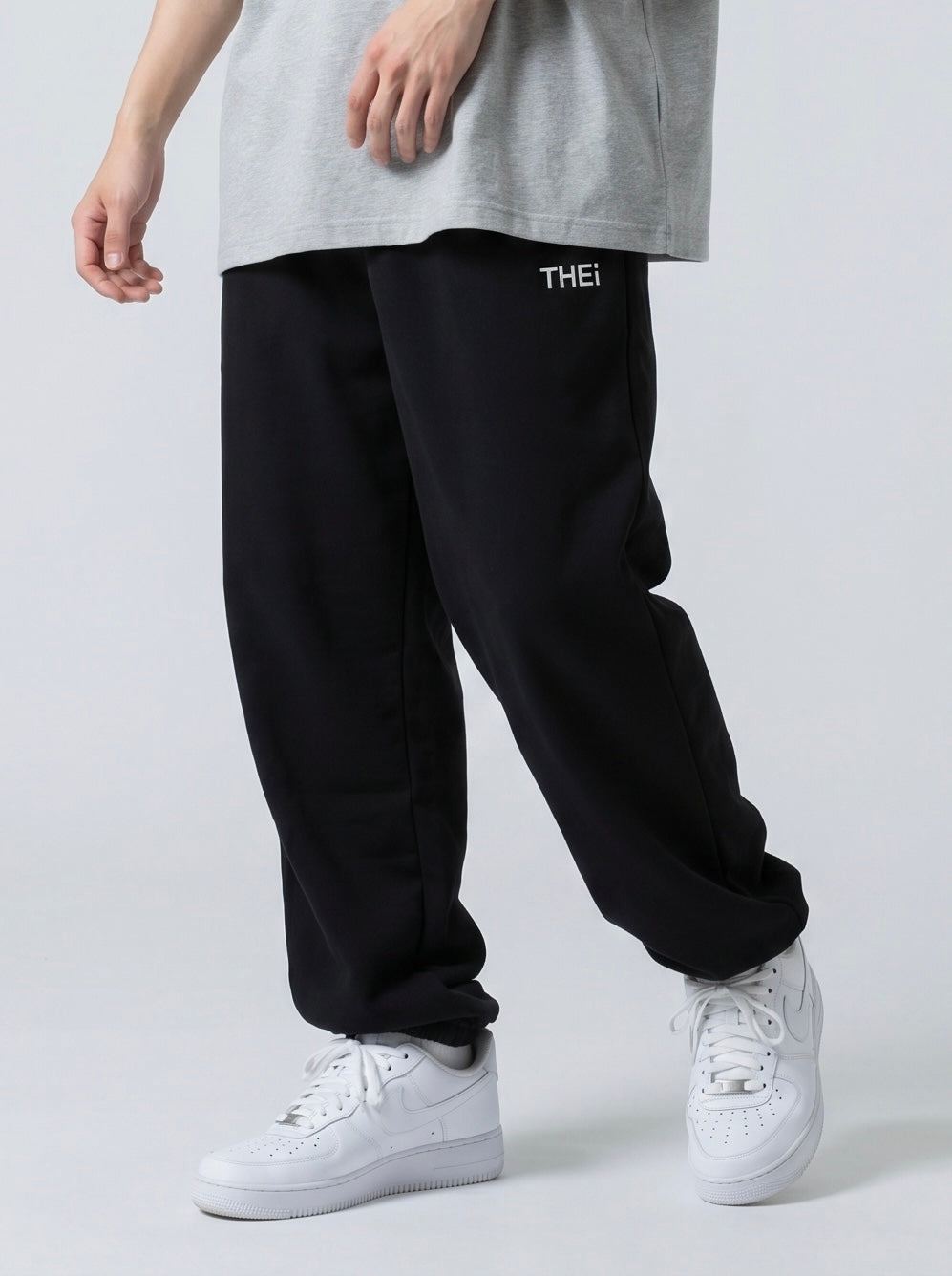 Smiley HW Sweat Hoodie & Pants Setup - Gray