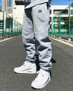 Arabic One Point HW Sweat Hoodie & Pants Setup - Gray