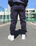 Box One Point HW Sweat Pants - Navy