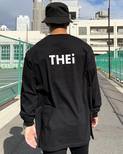 Basic Back Print Long T-Shirt