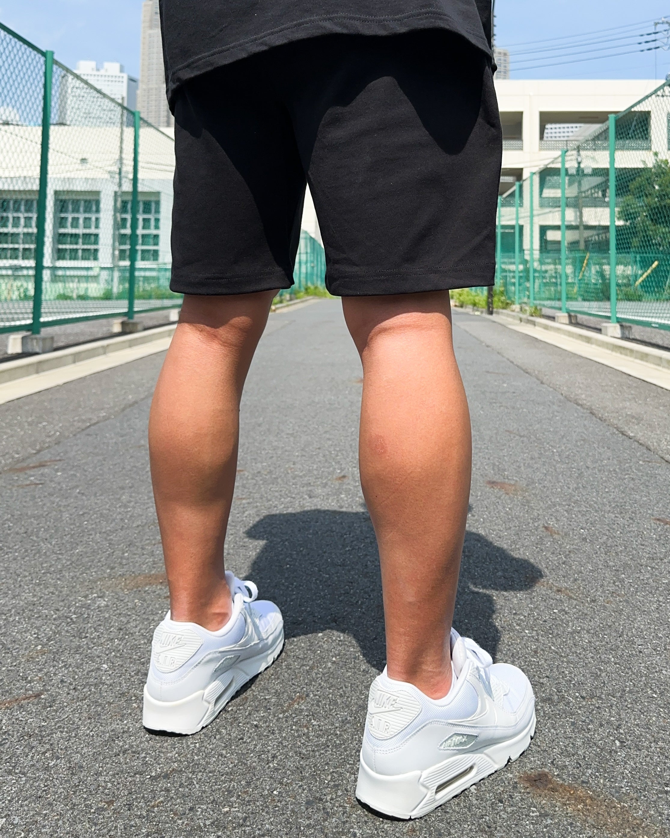 Bubble HW Tee & Shorts Setup - Black
