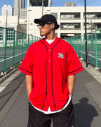Arabic-Type2 Baseball Shirt - Red